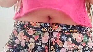 model depravedminx poses her big natural tits outdoors, moaning while riding and squirting