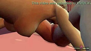 Horny Girlfriend Wants Lesbian Sex In Hot Animations