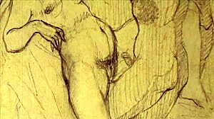 vintage erotic cartoon illustration