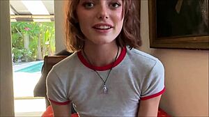 Freaky 18+ Step Sister Squirts on Monster Cock in Family Therapy with Alex Adams