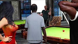 Anna Enjoys Exciting Affection Through Double Penetration By Monster Black Cocks In Anime Game