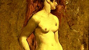 vintage erotic illustration from retro antique anime hentai cartoon