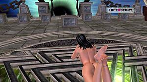 An Animate Cartoon 3d Porn Video Of An Indian Bhabhi Giving Sexy Positions