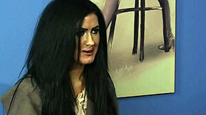 Wow, watch this femdom cfnm slut suck that dick down hard!