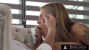 21 Naturals - Gorgeous Zlata Shine Is Playing With Big Dick Inside Her Mouth And Asshole