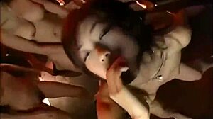 What do naked Japanese dancers do at the night club?