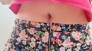 model depravedminx poses her big natural tits outdoors, moaning while riding and squirting