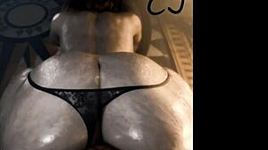 Hey, Alcina Dimitrescu Gets Fucked by Big Black Cock in Ranch