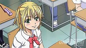 Unstoppable! Lesbian teacher craves huge cock in hentai!