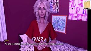 Being A Dik 45 Chick Route With Big Tits And Shaved Pussy