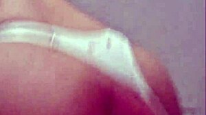 Brazilian Teen Shows Close-Up, Tears Pussy with Thick Rubber Cock