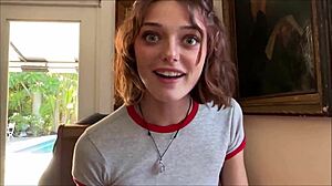 Freaky 18+ Step Sister Squirts on Monster Cock in Family Therapy with Alex Adams