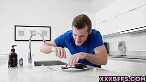 toothpaste prank turns into wild teen 18+ group blowjob and sex!