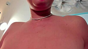 Stella Cardo Uses Small Camera to Show Her Pussy Up Close During Masturbation