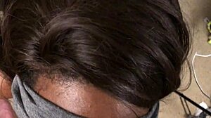 Black Teen Sucks White Cock For Facial Cumshot!