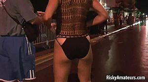 Are These Naked Teens Having Fun On The Street?