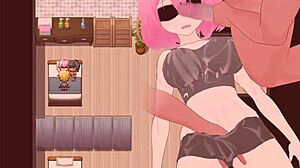 embrace her cuckold play in anime game part 1