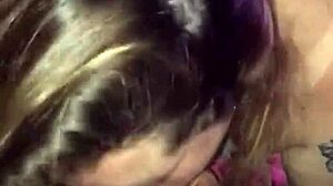 una rica chupadita me da esta putita y se la traga toda 😏