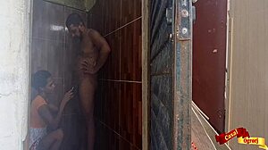 My stepdaughter scratches my privates and gives me her ass.