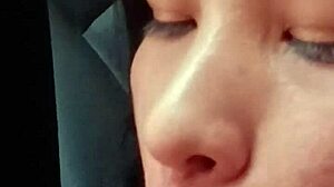 Homemade anal sex in motel parking with cum in ass