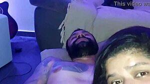 Depois de irmos para o swing transamos a noite toda em casa, fodendo o cuzinho da bbw a noite toda