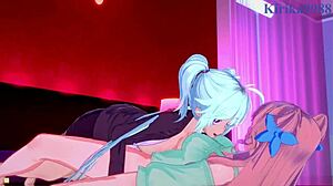 Cagliostro, Chris Yukine, and Maria Cadenzavna Eve in Wild Futanari Hentai Sex