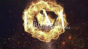 Chanel Preston, that curvy milf, is in her boots and underwear, fucking her juicy pussy with a glass dildo until she orgasms