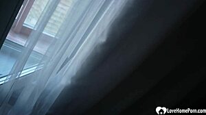 Intense Emotions in Doggy Style Sex on the Bed