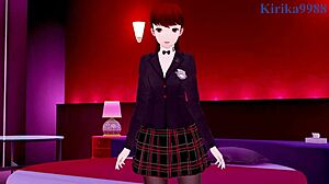 Elizabeth and Kasumi Yoshizawa Intense Sex in Persona Hentai