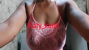 Black booty claps during intense pussy driving fuck with big black cock.