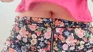 model depravedminx poses her big natural tits outdoors, moaning while riding and squirting