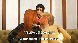 Under The Mistletoe - 3D Hentai Preview with Rough Sex and Celebrity Elves
