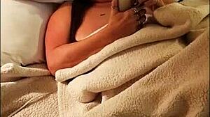 Mom Watches Young Friend Jerk Off