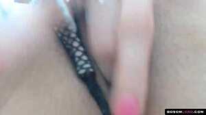 sexy witch close-up pussy masturbation dripping juice