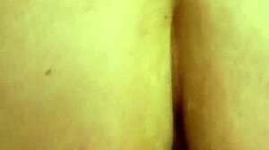 Watch that big ass swallow the cock whole in bareback action