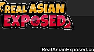 RealAsianExposed - Oriental Cock-Teaser Gets Brutal Fucking She Craves