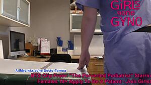 man, i can’t believe the fun bloopers from stacy shepard’s podiatrist exam room at girlsgonegyno.com!
