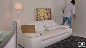 Angry Yet Horny Girlfriend Misha Cross Drives Hard into Deep Anal Fucking