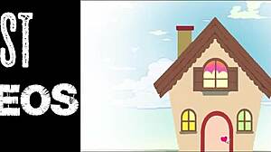 steve spies alex's bare pussy in minecraft hentai parody cartoon