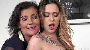 Rubi Rico and Arwen dive into tasting sweet lesbian pussy.