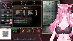 Horny Catgirl Kanakovt Vibed And Teased, Then Uses Sex Machine To Cum For Viewers