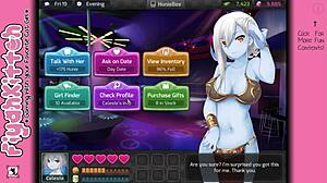 Ms High and Mighty shines in HuniePop female walkthrough episode 20