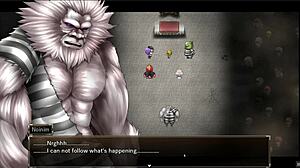 Karryn's Naked Fight Against Captain in Prison Pornplay Hentai Game