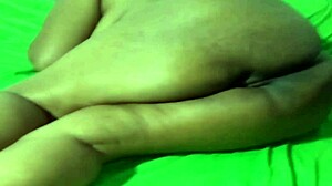 Boudi With Big Tits And Ass Gets Close-Up Sex At Night!