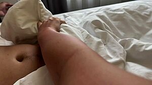 pregnant milf wakes cock with blowjob creampie