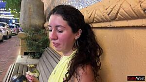 i picked up this beautiful russian teen on the street and fucked her doggystyle after a foot massage