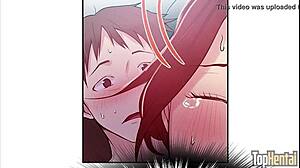 Stepmom says, 'I'm worried about my step son in the classroom' in secret class hentai chapter 7