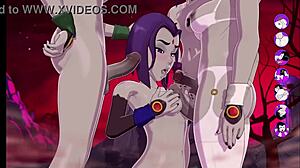 Raven Follada Por Ella Misma En Version Futanari