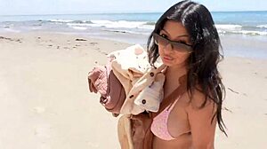 Ever seen a cheating sister-in-law suck cock at a nude beach? Cami Strella got me wild!