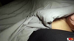 Stepmom sucks stepson then he fucks her ass and cums?